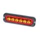 LAP Electrical LAPCV216 Red Rear Marker Light With R65 Amber Strobe PN: LAPCV216